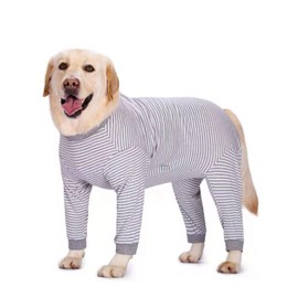 Yeapeeto Dog Onesie, Recovery Suit, for Large and Medium Dogs, Pyjamas, Full Body for Hair Loss, Allergies, Anti-Licking, Wound Protection, Cone Alternative (5XL, Grey)