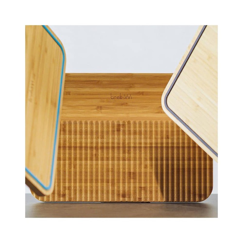 Trebonn - Wave Chop & Slide Medium Bamboo Chopping Board