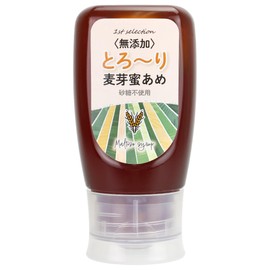 Additive-Free Melted Malt Honey Sweet, 10.6 oz (300 g), No Sugar, Naturally Derived Vegan, Made in Japan, Water Syrup, Tube Bottle, Honey Alternative