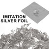 200 pcs 14 x 14 cm Silver Leaf Imitation Leaf