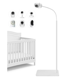 VIKOBESS Baby Monitor Mount Floor Stand 67" Adjustable Height Compatible with Nanit Pro,Infant Optics DXR-8 Pro,HelloBaby,VTech,Motorola,or Other Cameras with 1/4 Thread