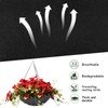 Planter Liner Roll 12x80in Black Felt Breathable Excellent Water Retention