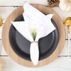 BEDDING CRAFT Set of 12 Cotton Cloth Dinner Napkin 18x18
