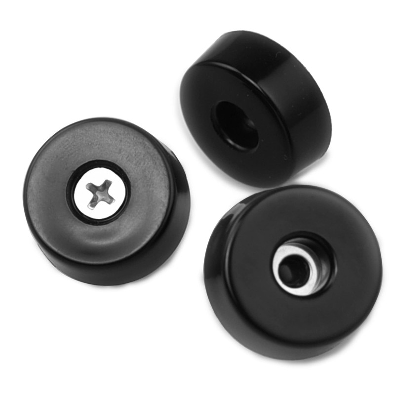 Rubber Cutting Board Feet with Stainless Washer and Screws, 1
