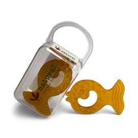 NATURAL RUBBER SOOTHERS Teether - Twin Pack Fish