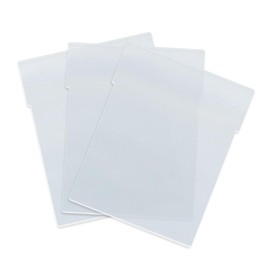 BCW Clear Card Partitions - 12 Pack | Compatible with Card Bins & 6 Drawer Catalog | Trading Card Storage & Organization | Durable Divider System for Card Protection | Card Bin Partitions Dividers