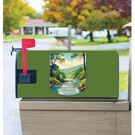Pennsylvania Design B Souvenir Magnetic Mailbox Cover