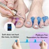SUNFATT Toe Separators for Pedicure,Toe Separators for Women,Pedicure Toe Spacers