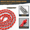 S-ETOVUS Dog Leash Chew Proof, Chain Leash Anti Chew Dog