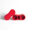 Rack-a-Tiers Slammers Rigid/PVC 3/4' Red Conduit Cap - 50 Pack