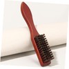 SAFIGLE 2pcs Wooden Beard Grooming Brush Set Soft Bristle Detangling