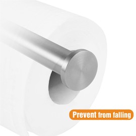 HITSLAM Stainless Steel Toilet Paper Holder, Self Adhesive, Rust Proof, Heavy Duty, for Bathroom