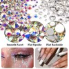 DMQ 2016Pcs Rhinestones with 5Pcs 15ml B7000 Rhinestones Glue, 10