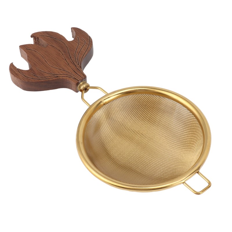 Tea Strainer with Handle Easy To Clean Large Capacity Stainless