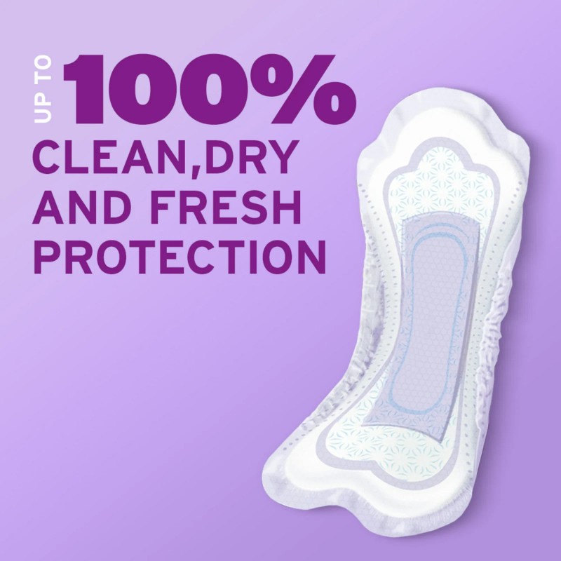Poise Incontinence Pads for Women, 3 Drop Light Absorbency, Long