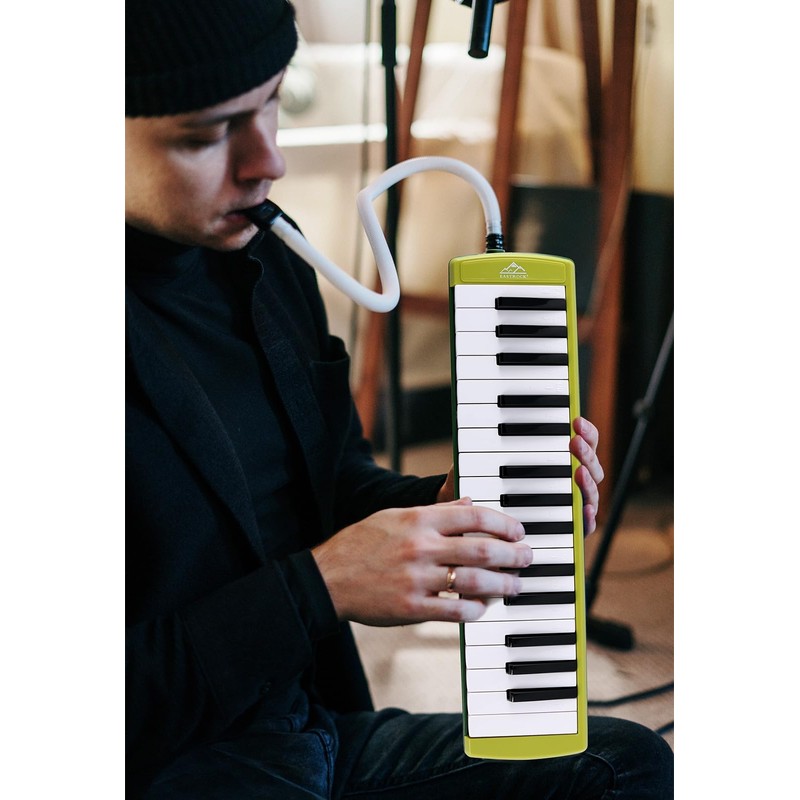 EASTROCK 32 Key Melodica Instrument Air Piano Keyboard Soprano Melodica