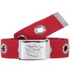 2Stoned Rivet Belt 4 cm with Chrome Buckle for Women
