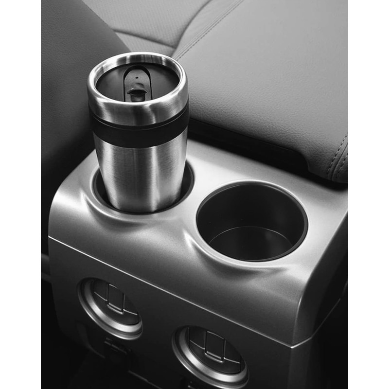 2PCS Rear Center Console Cup Holder Insert Fit for 2003-2014