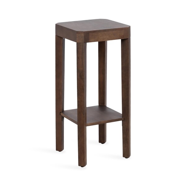 Kate and Laurel Talcott Modern Square Wood Drink Table, 12