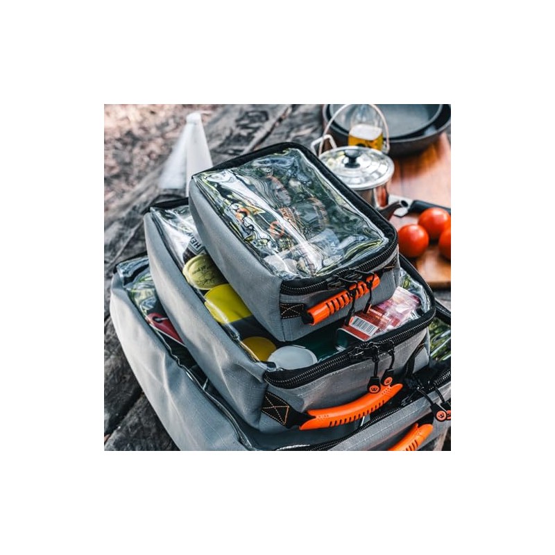 Wildtrak Explorer 400 GSM Ripstop Canvas Clear Top Bag, Small,