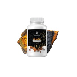 Belmonia Chaga Mushroom Gummies - Antioxidant Immune Support Supplement - Dietary Mushroom Supplement - 60 Gummies - Made in USA