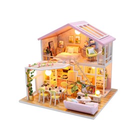 Wizardi Miniature Roombox Kit - Dollhouse Kit