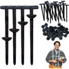 100PCS Heavy Duty Cable Tie Buckles – Universal Self-Locking Zip