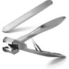 BEZOX Well-Made Nail Clipper Set 2 Pcs, Wide Jaw Opening