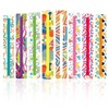 LONZIKP Pack of 8 Coloured Reading Stencils for Dyslexia Reading