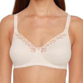 SUSA Women's Bra, Beige - Blanc (010), 42AA (Brand size : 95A)
