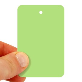 SmartSign Light Green Blank Garment Tags - Pack of 1000, 12pt Thick Cardstock Clothing Tags, 2.875" x 1.75" Merchandise Tags with Eyelet, Colored Retail Tags Without Strings