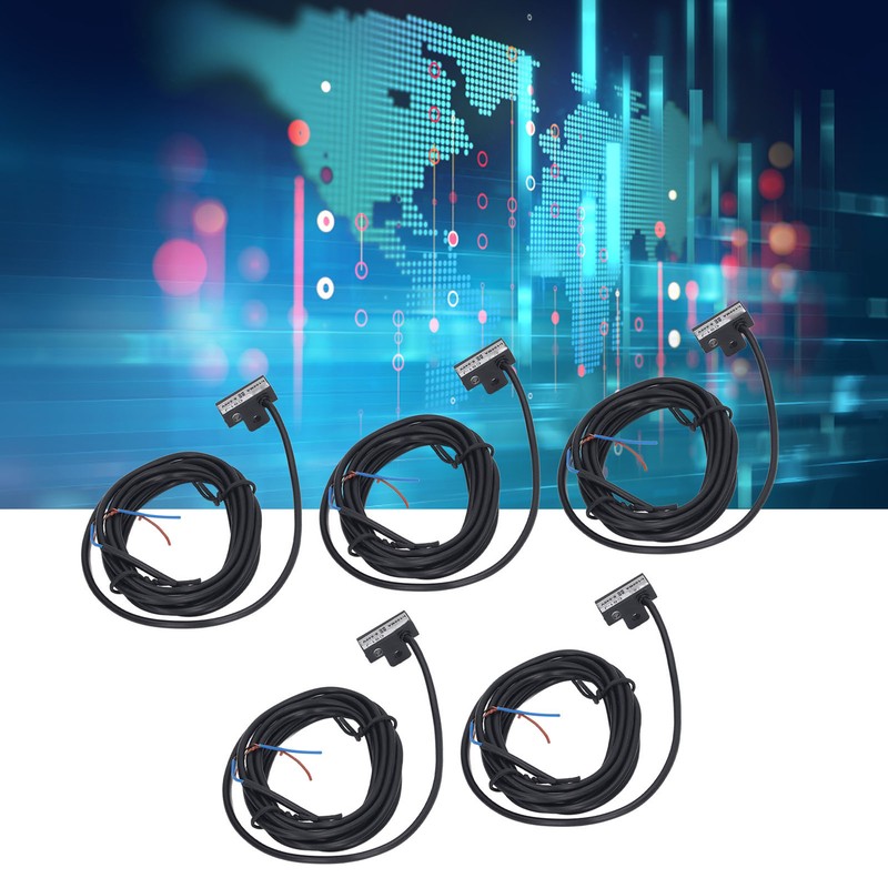 5Pcs Magnetic Switch High Frequency 2 Wire Normally Open Proximity