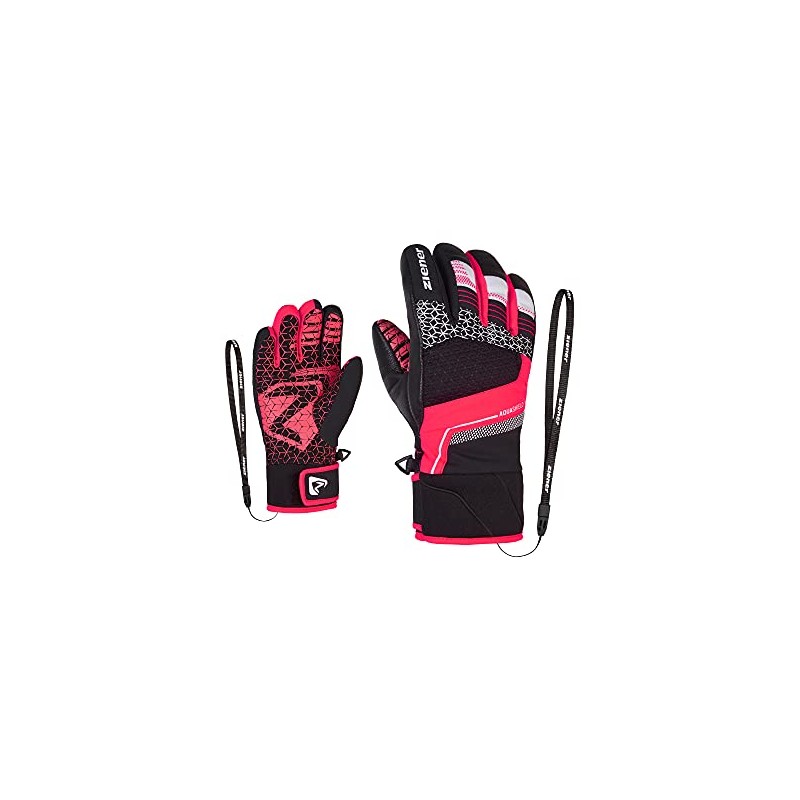 Ziener LONZALO Children's Ski Gloves / Winter Sports | Waterproof,
