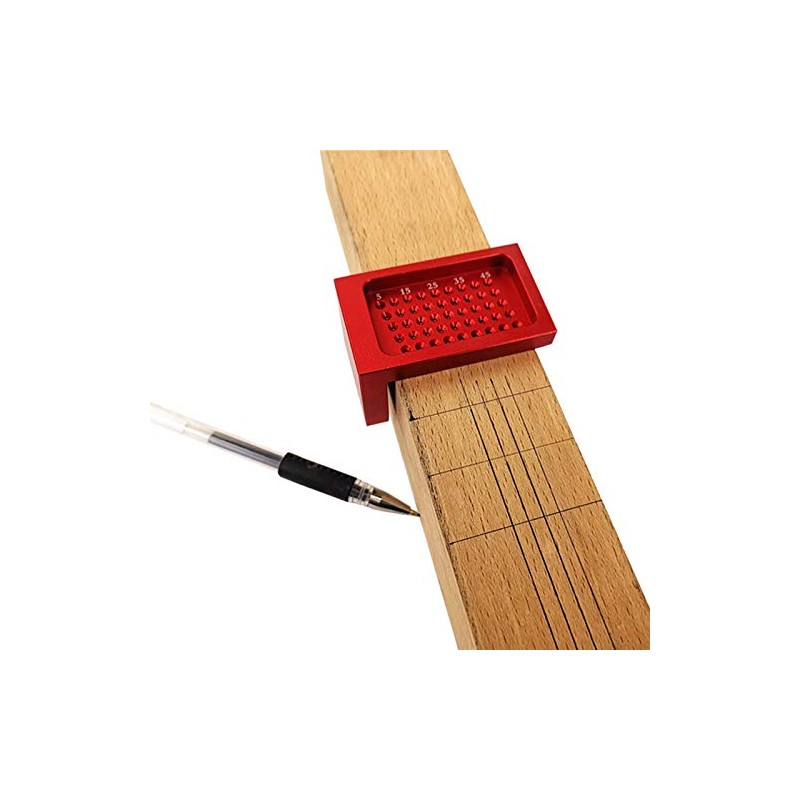 CarAngels Woodworking T-Shaped Scoya Direct Marking Ruler, Right Angle Gauge,