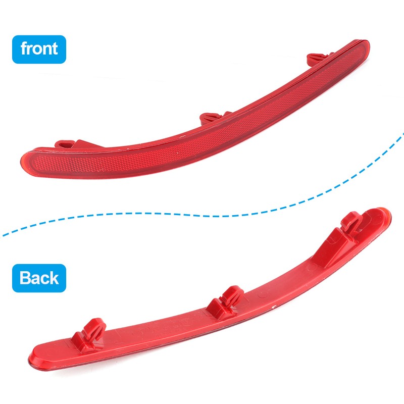 Rear Bumper Left Side Lights Lamp Reflector 7L6945105A Replacement