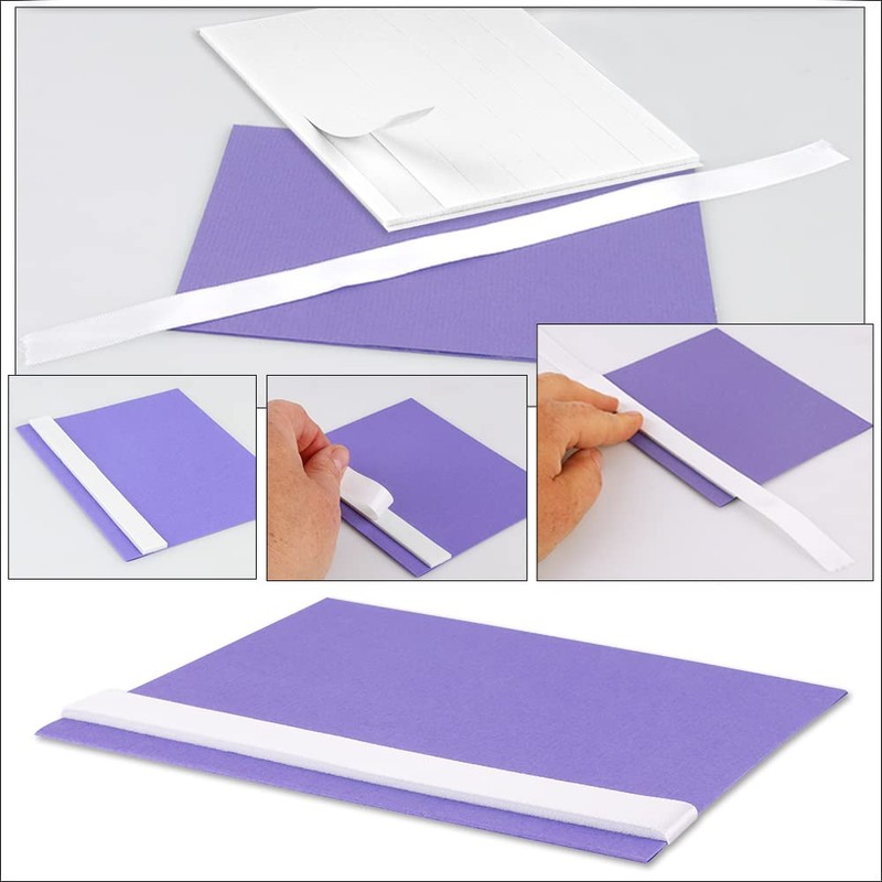 Scrapbook Adhesives 3D Foam Strips Large White 14pcs