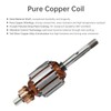 Permanent Magnet DC Motor 12-24V 3500-7000RPM High Torque Reversible CW/CCW
