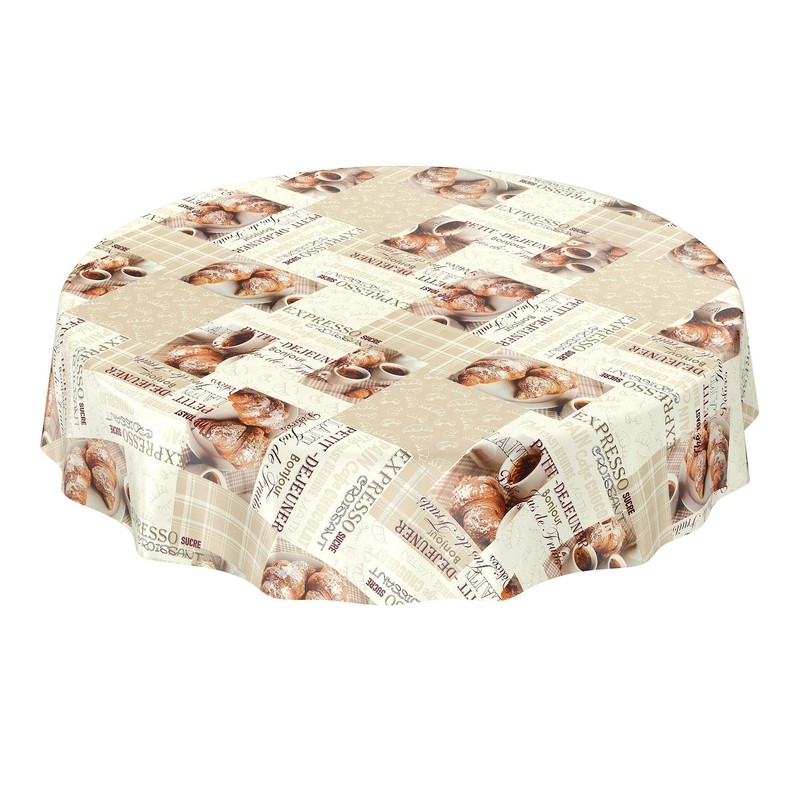ANRO Oilcloth Tablecloth Wax Tablecloth Coffee Espresso