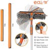 Eazer 2-in-1 Window Cleaner Tool, 64'' Window Squeegee for Home,