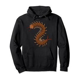 Millipede Design Anatomy Millipede Insects Pullover Hoodie