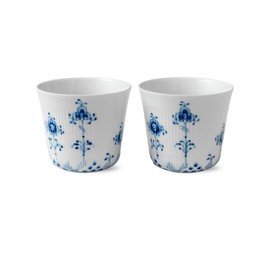 Royal Copenhagen 1017047 Blue Elements Cup, 8.5 fl oz (250 ml) Pair, Wedding Gift