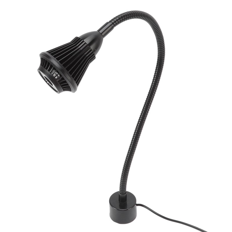 7W LED Machine Work Lamp with Magnetic Base Aluminum Gooseneck