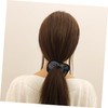 TOVINANNA 2pcs Elegant Bow Elastic Scrunchies for Women and Soft