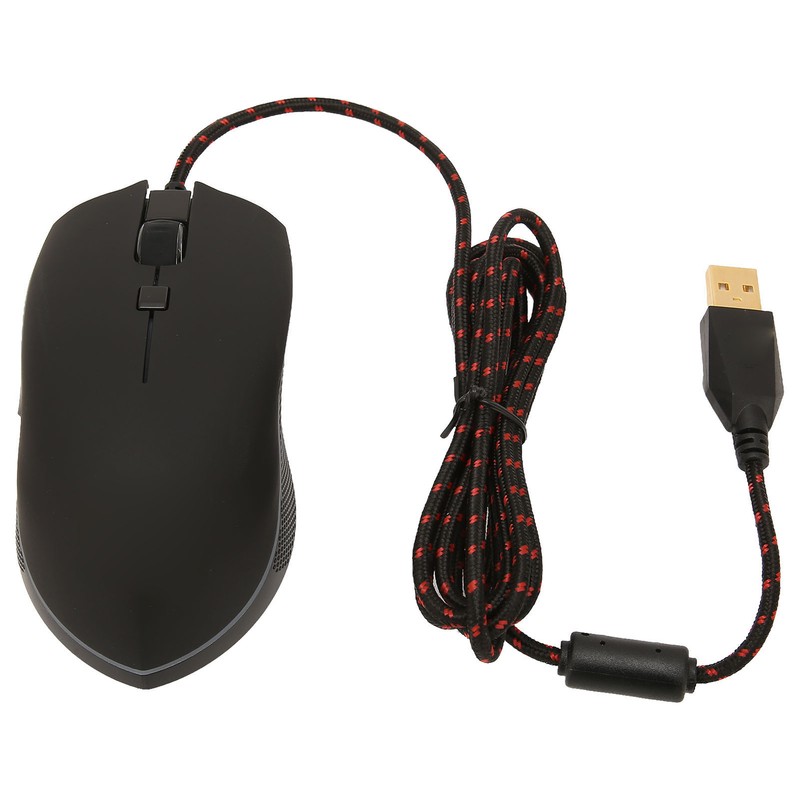 Mouse RGB Backlight 6DPI Adjustable Matte Appearance Programmable High Accuracy