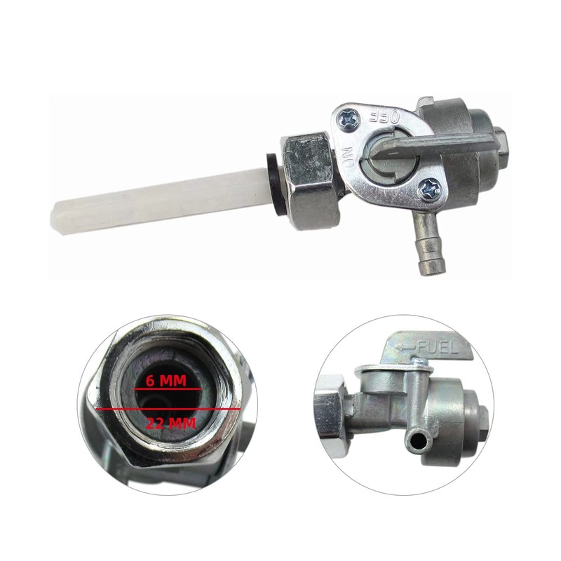16950-168-00 Fuel Switch Shut-Off Valve Petcock Replacement for DEWALT DXGNR7000