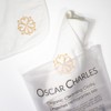 Oscar Charles Organic Cotton Cleansing Cloths, Double-Sided Design for Exfoliation,