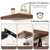 Venusmiles Floating Shelves for Wall, 55 Inch Wide x 12