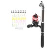 Telescopic Fishing Rod and Reel Combo Kit with Lure Outdoor