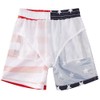 Cozople Boys Patriotic Swim Trunks Size 7 Funny America Flag