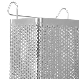 Niukuyu Stainless Steel Chopsticks Holder Hanging Cutlery Drying Basket Tableware Drainer with Hooks Kitchen Utensil(A)